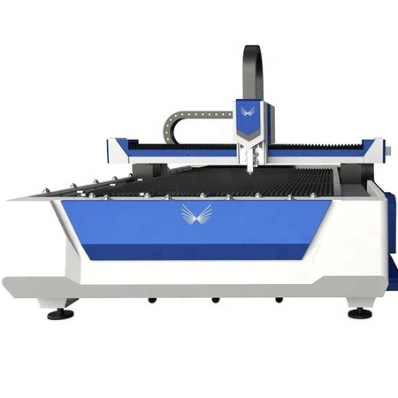 1.5KW-30KW Single Table CNC Fiber Laser Metal Cutting Machine