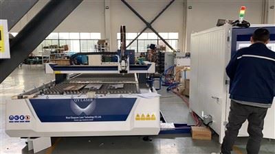 Dijual Mesin Pemotong Logam Laser Serat 6000W Presisi Tinggi-