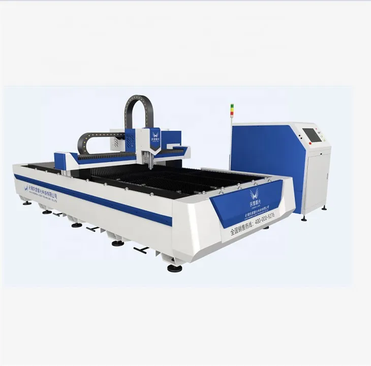 Metal Fiber Laser Cutting Machine CNC Of Single Platform Dual Drive