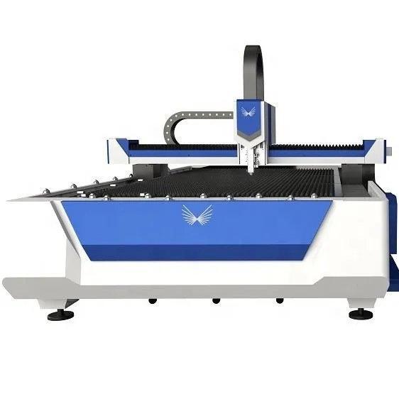 Metal Fiber Laser Cutting Machine CNC Of Single Platform Dual Drive